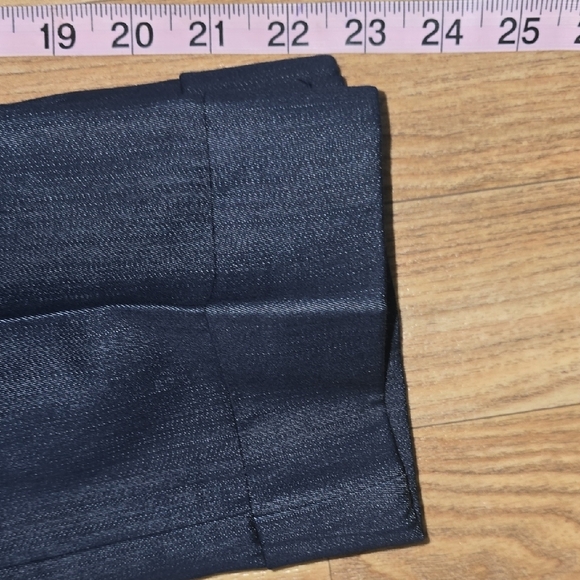 Women's Blue Capris - Picture 6 of 7